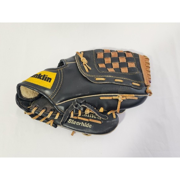 Franklin Bo Jackson Right Handed Throwing Baseball Glove Leather‎ Youth 4661 - Picture 1 of 11